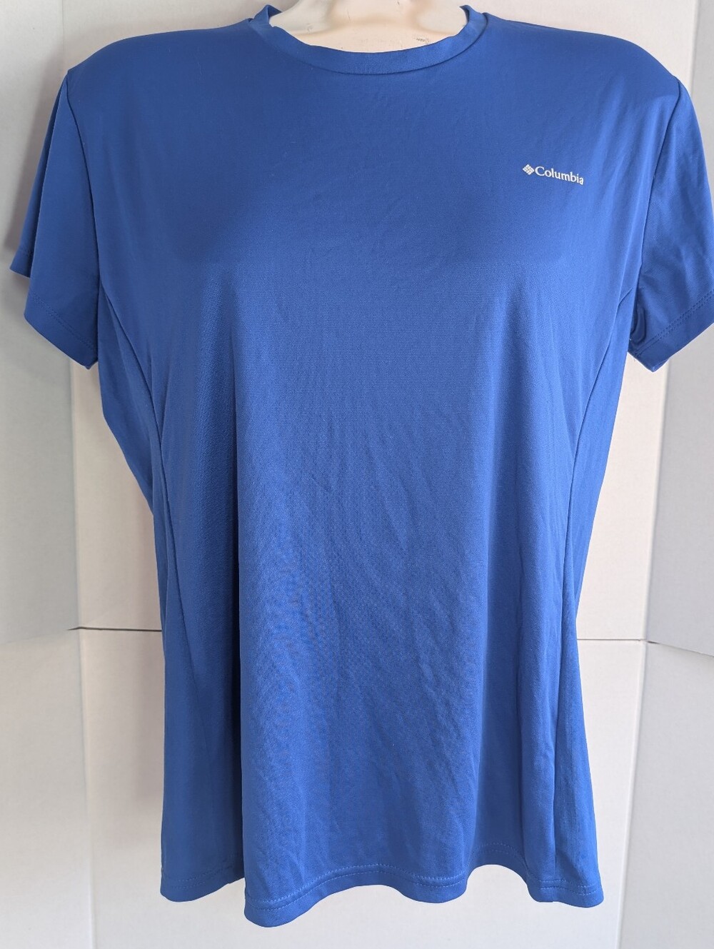 Columbia Blue Omni-Freeze Cooling Activewear Shirt XL